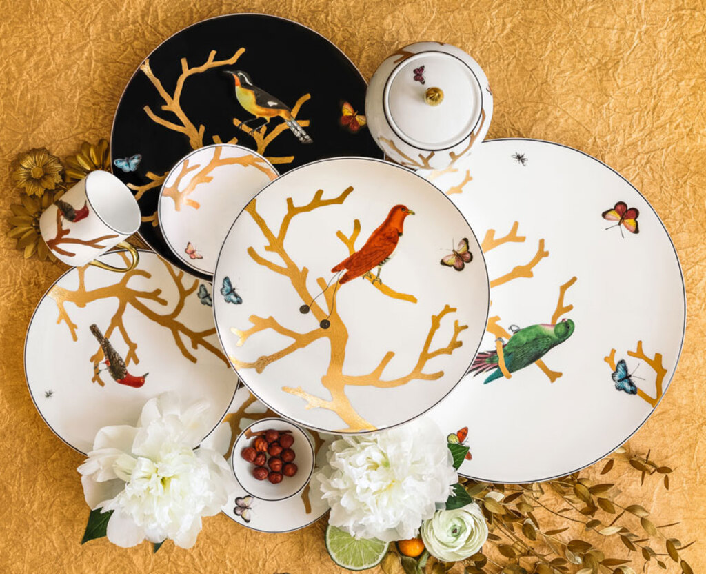 AUX OISEAUX atmosphere image table art | Bernardaud