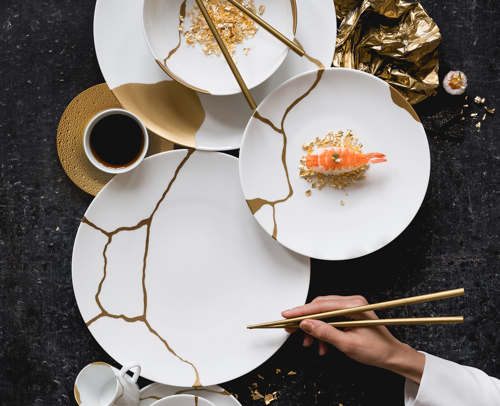 Kintsugi - Sarkis atmosphere image table art | Bernardaud