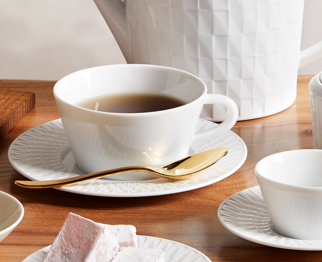 Tea Cups atmosphere image table art | Bernardaud