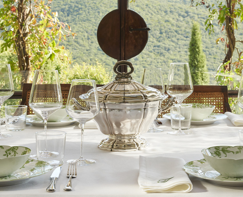 Image d'ambiance de la table Selection Printemps JP Bernardaud