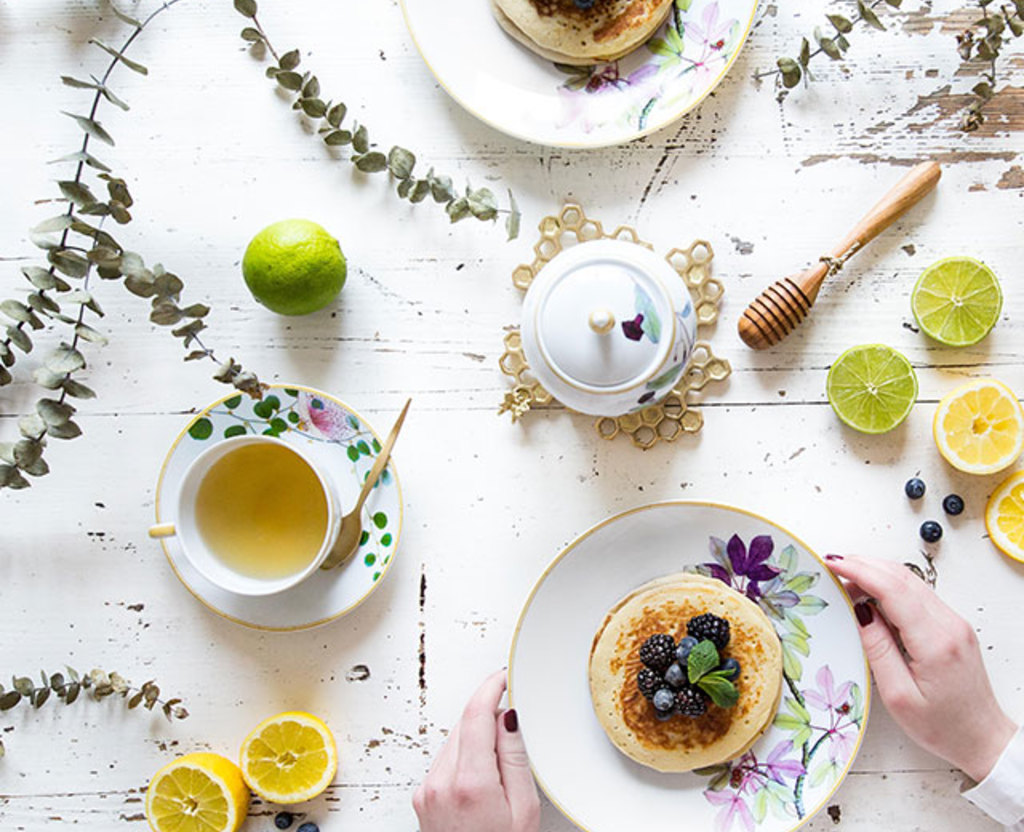 Image d'ambiance de la table Selection Printemps JP Bernardaud