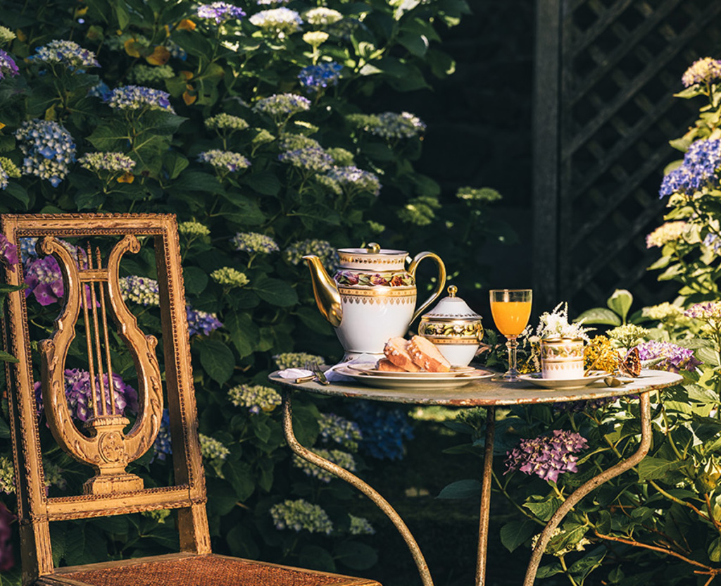 Image d'ambiance de la table Botanique JP Bernardaud