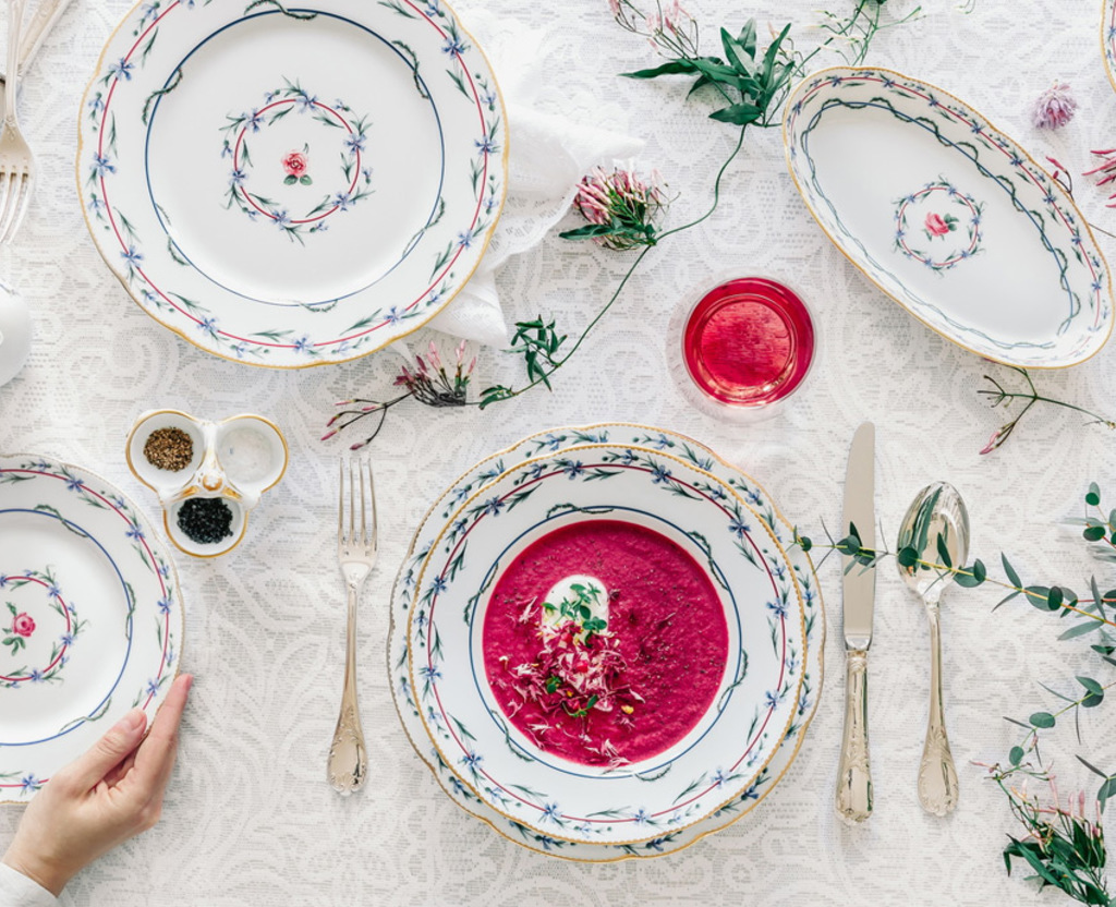 Image d'ambiance de la table Le Gobelet du Roy JP Bernardaud