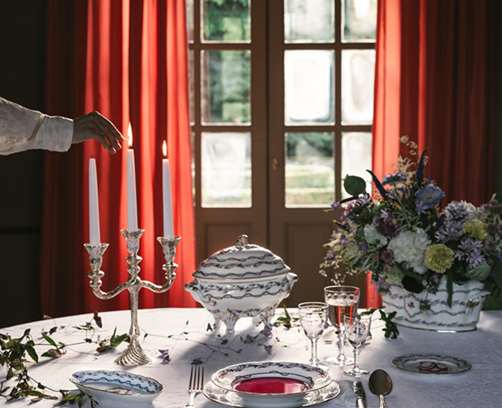 Image d'ambiance de la table Le Gobelet du Roy JP Bernardaud