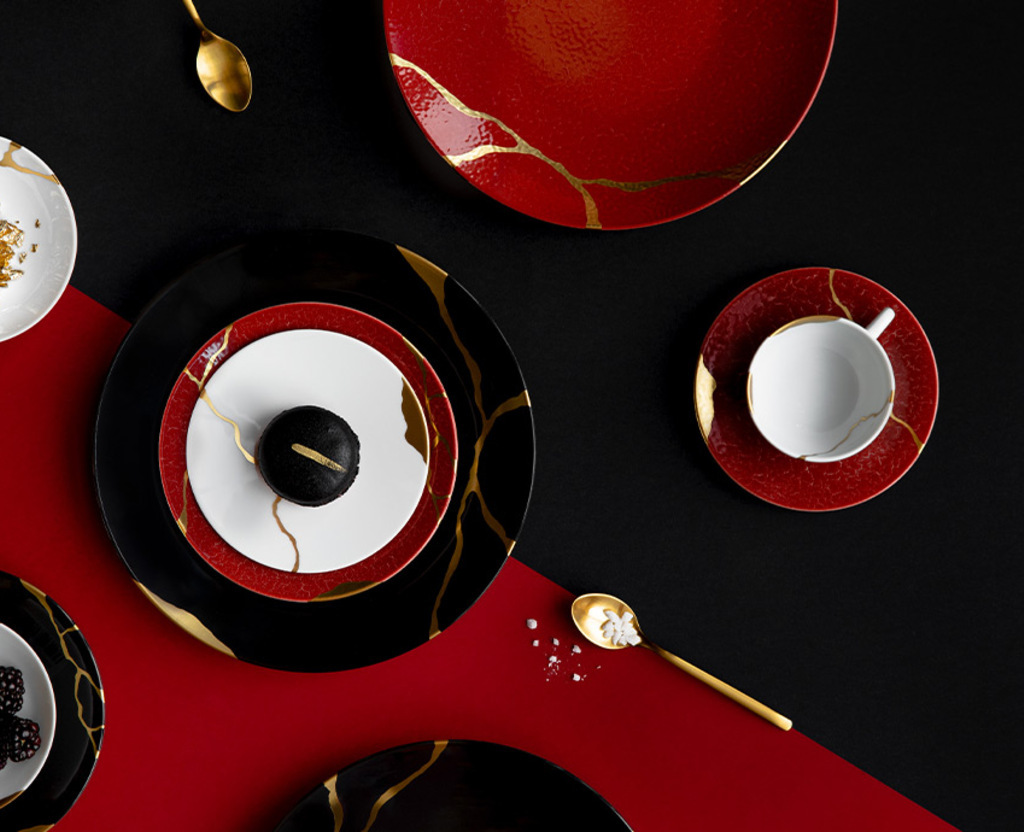 Image d'ambiance de la table KINTSUGI -金継ぎ Bernardaud