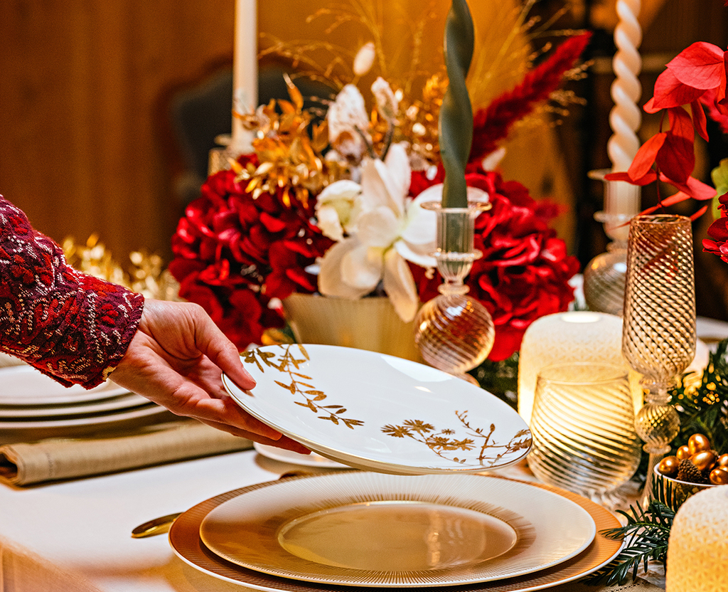 Image d'ambiance de la table Sélection cadeaux de Noël Bernardaud