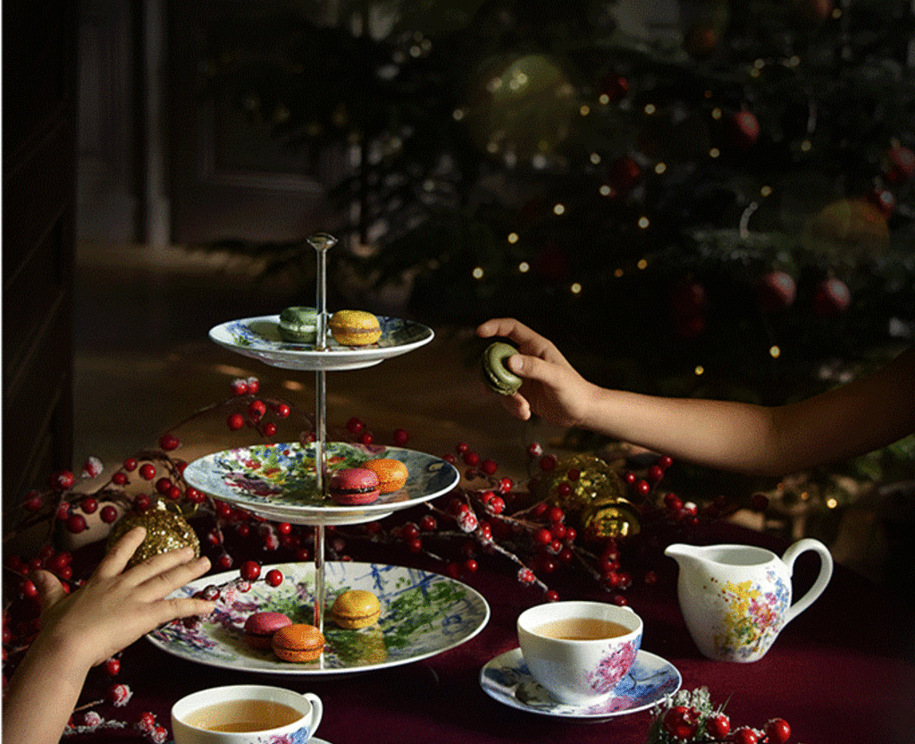 l'heure du thé atmosphere image table art | Bernardaud
