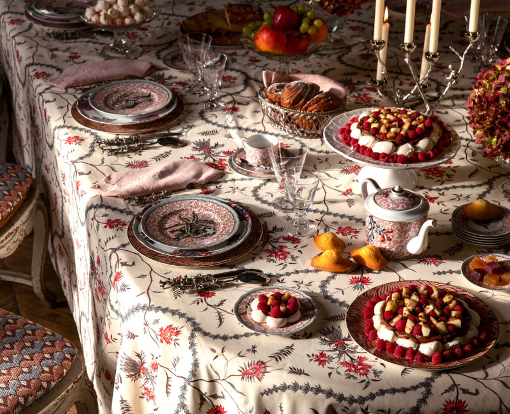 Image d'ambiance de la table Collection Braquenié Bernardaud