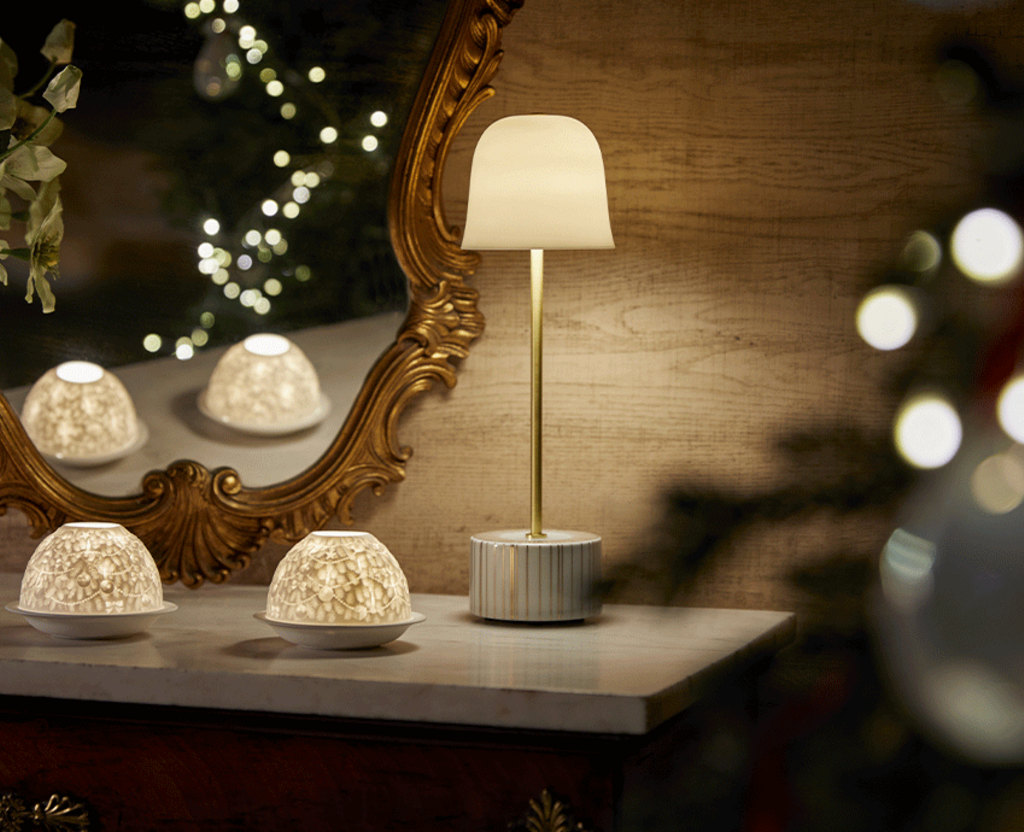 Lithophanies Led JP atmosphere image table art | Bernardaud