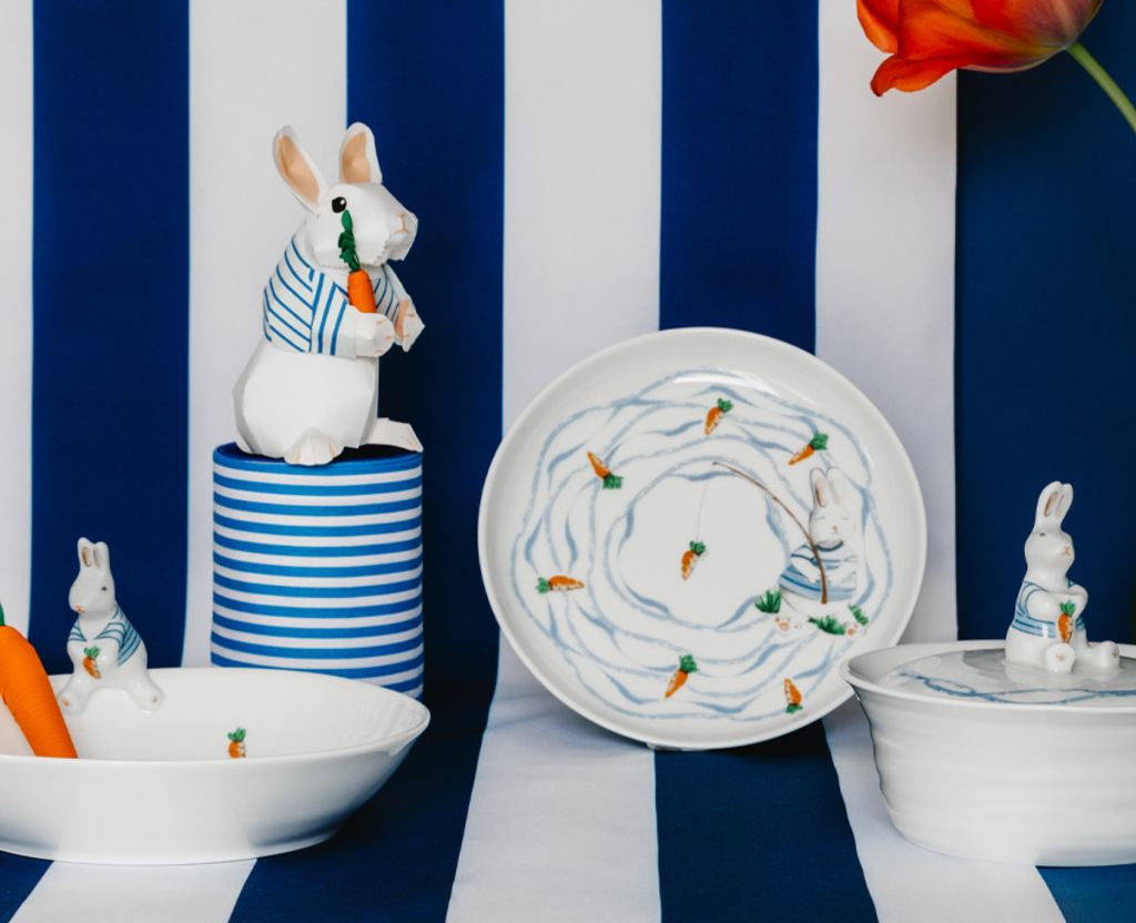 Image d'ambiance de la table 出産祝い Bernardaud