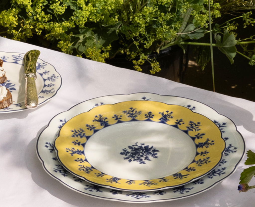 Image d'ambiance de la table Chateaubriand Couleur Bernardaud