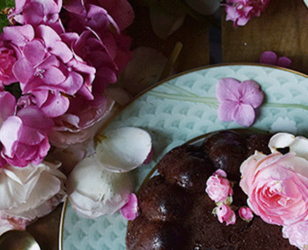 Image d'ambiance de la table Saint Valentin JP Bernardaud