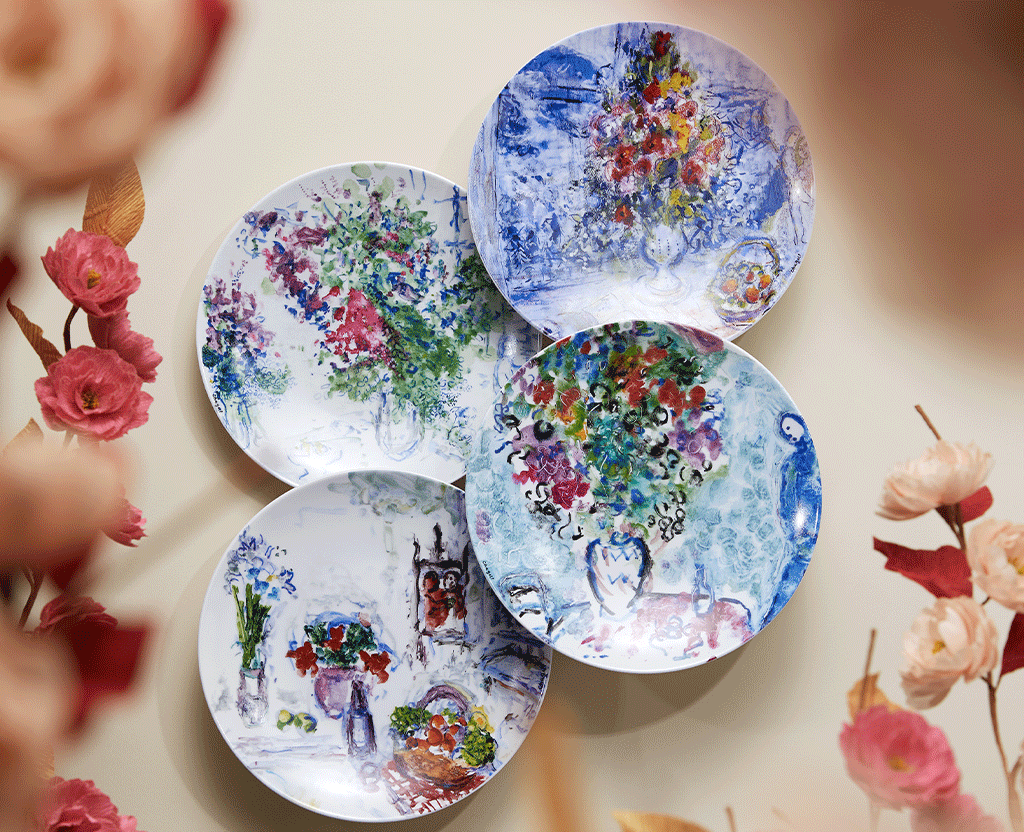 Sakura Selection atmosphere image table art | Bernardaud