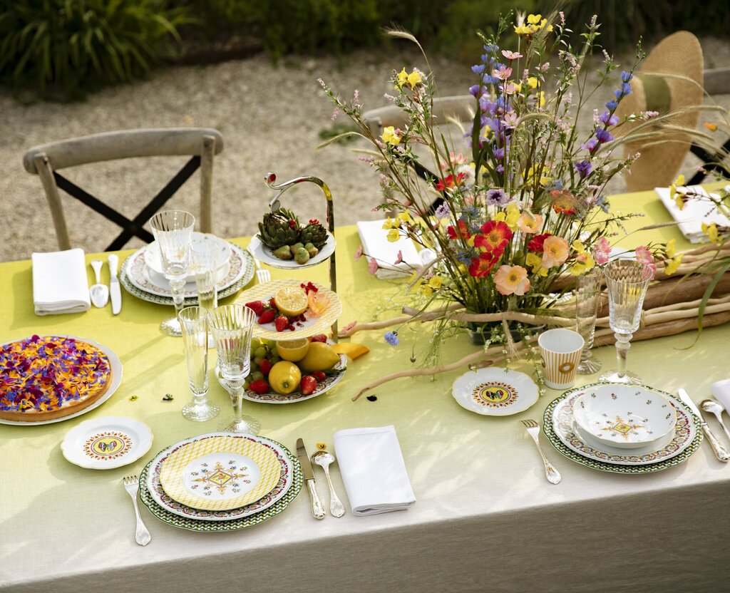 Image d'ambiance de la table Trianon Bernardaud