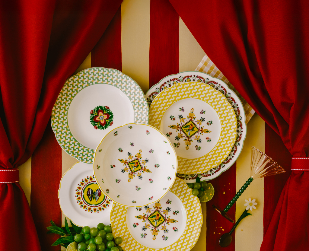 Trianon atmosphere image table art | Bernardaud