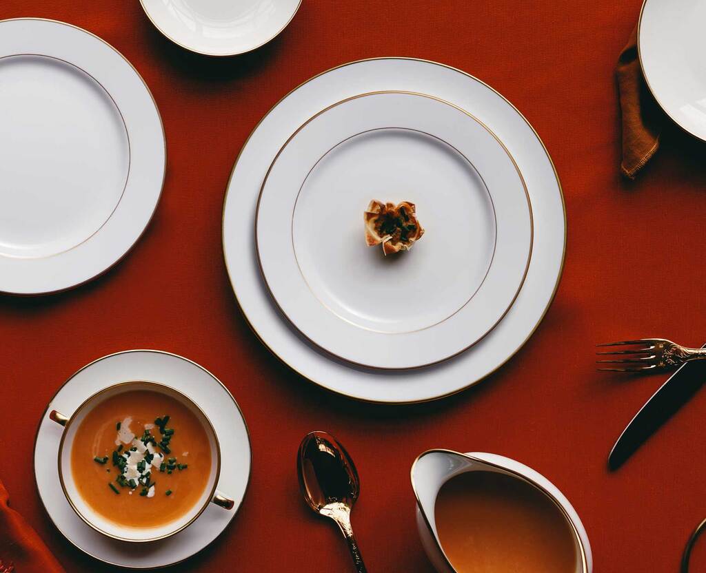 Palmyre atmosphere image table art | Bernardaud