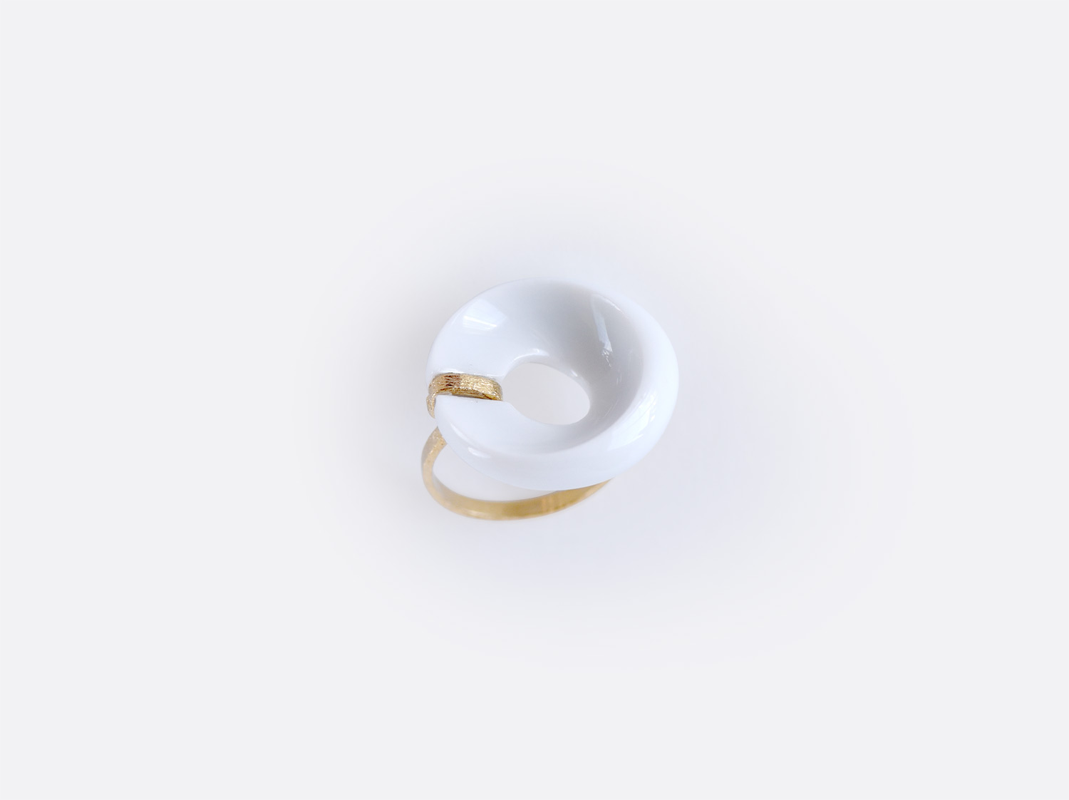 China Alba blanc Ring of the collection ALBA BLANC | Bernardaud