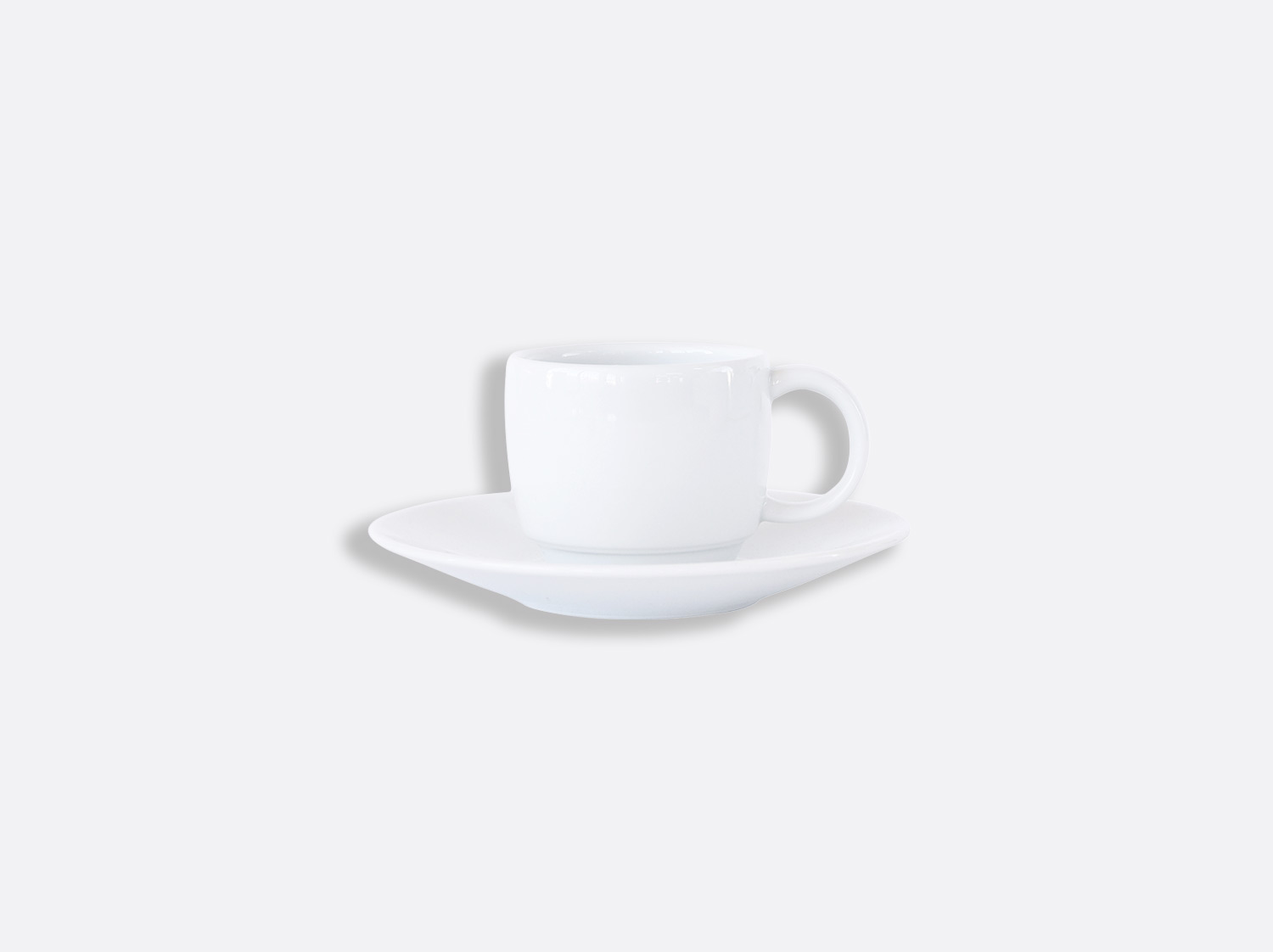 Boule stackable coffee cup and saucer 2.7 oz Domus