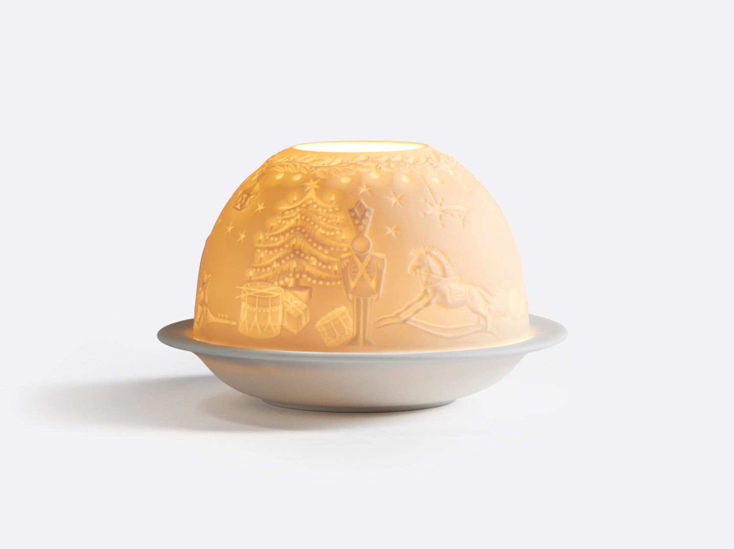 Les Grenadiers en porcelaine de la collection Lithophanie Bernardaud