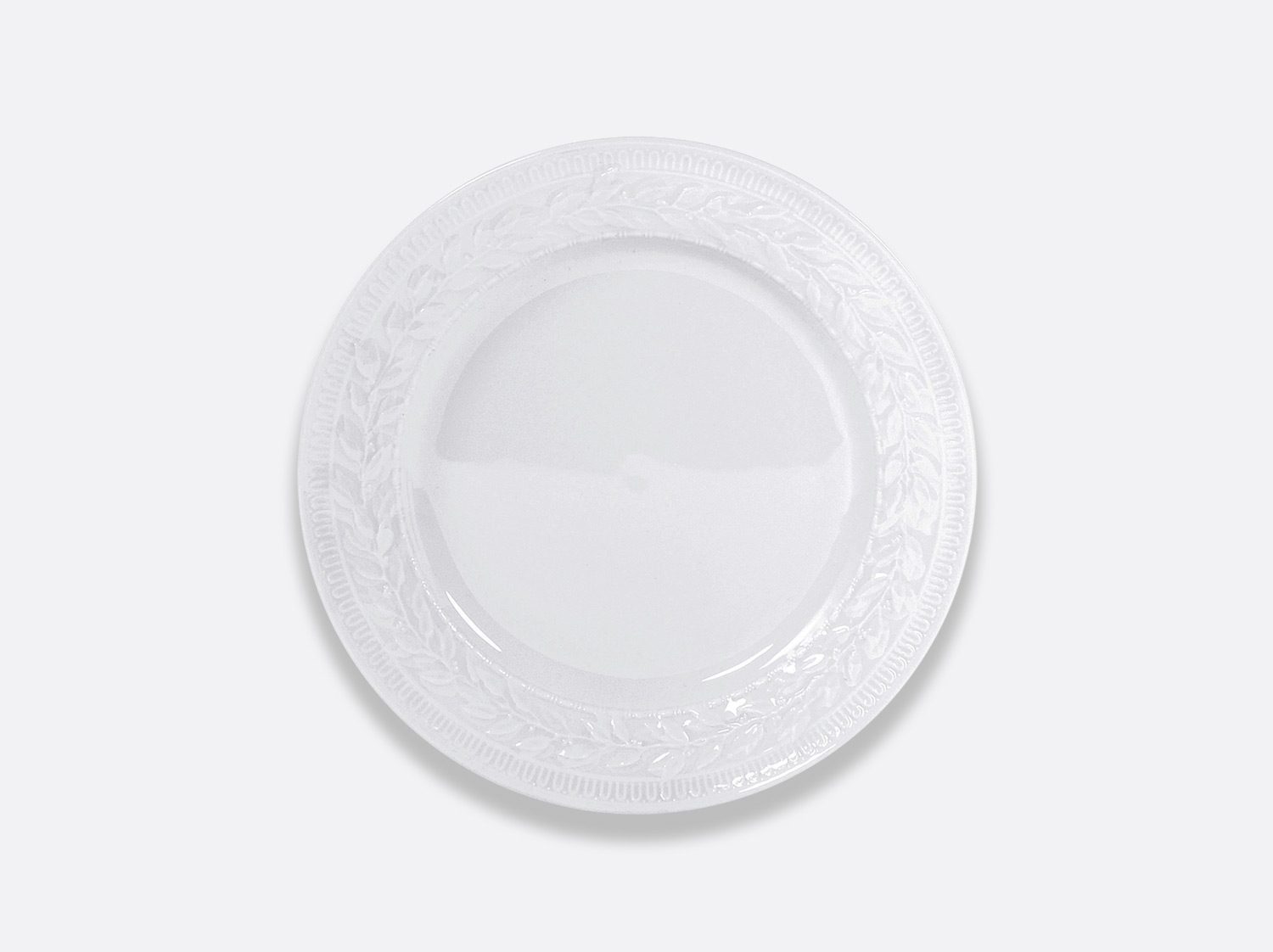 Assiette à dessert 21 cm en porcelaine de la collection Louvre Bernardaud