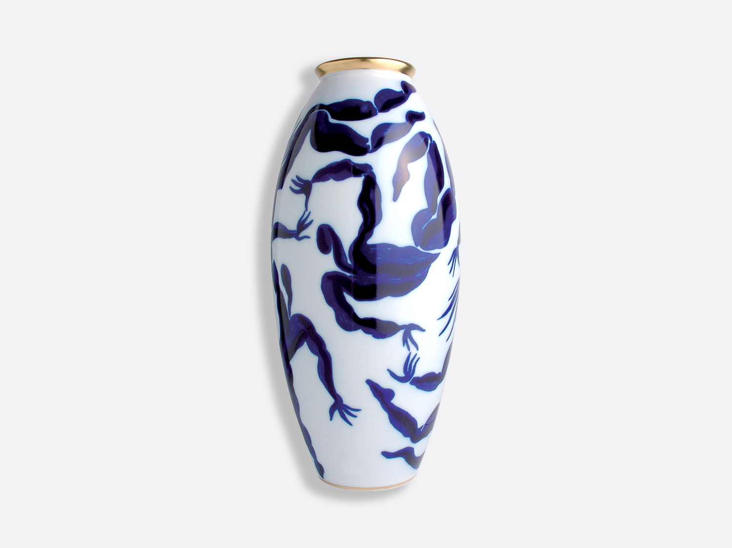 China Bacchanale vase H. 16.5'' of the collection Bacchanale | Bernardaud