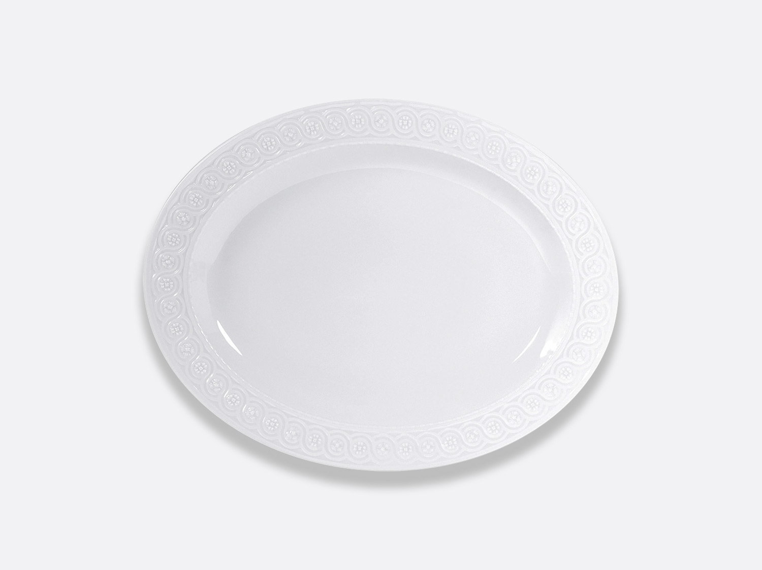 China Oval platter 15" of the collection Louvre | Bernardaud