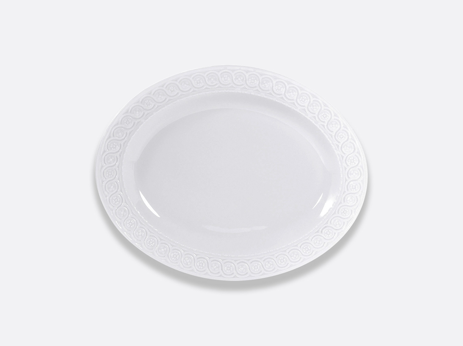 China Oval platter 13" of the collection Louvre | Bernardaud
