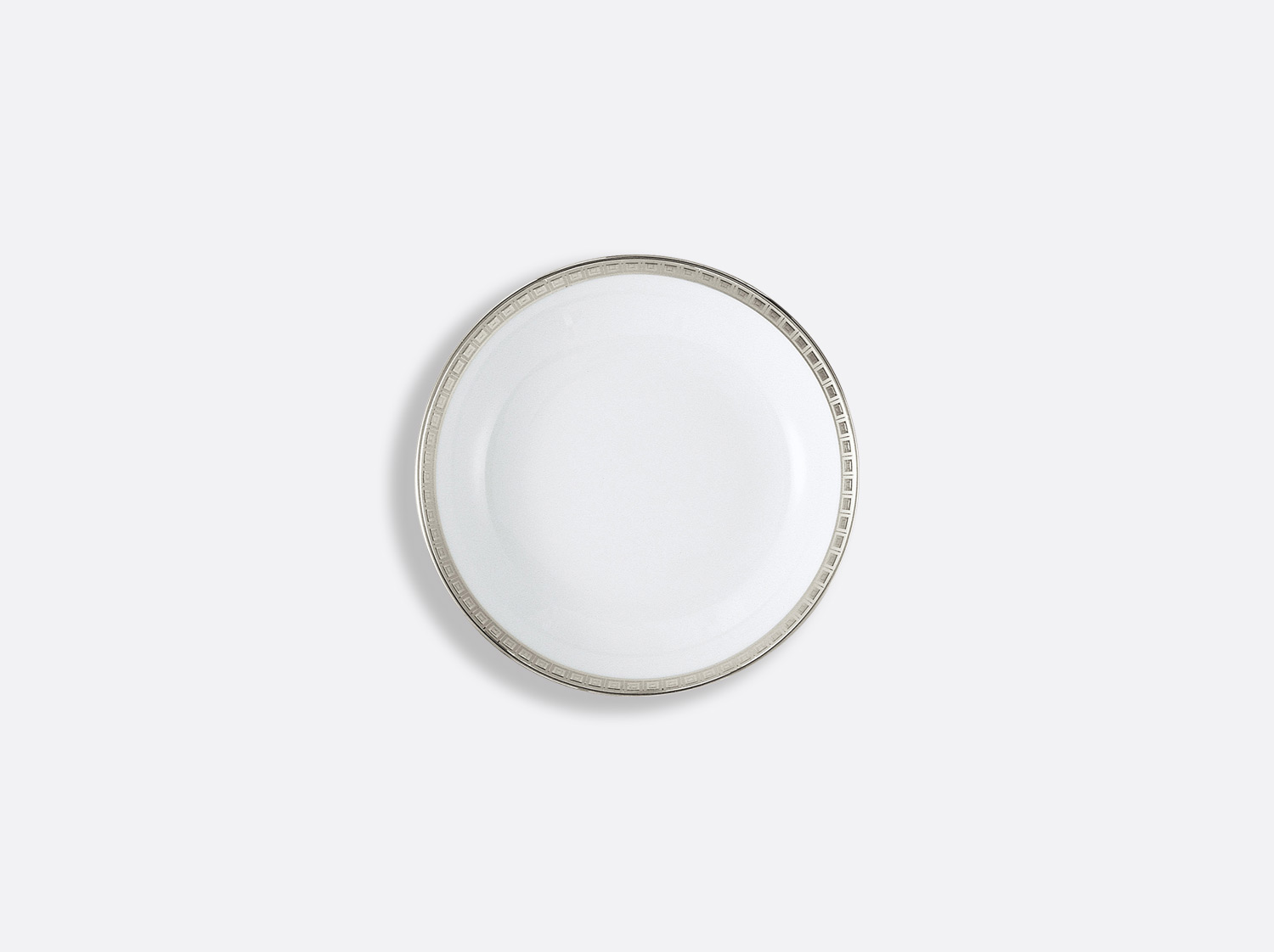Coupelle à fruits 13 cm en porcelaine de la collection Athéna platine Bernardaud