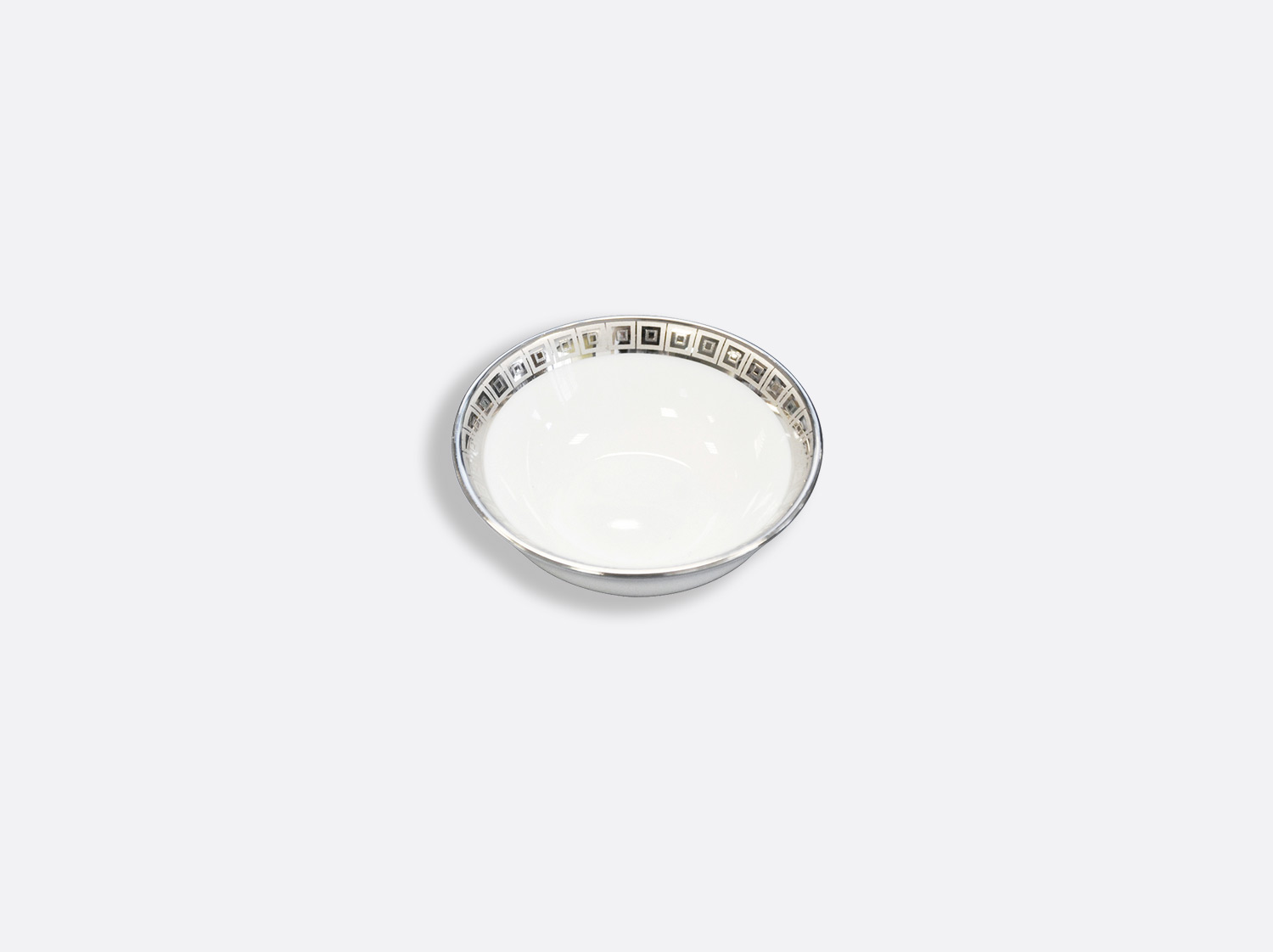 Coupelle 7 cm en porcelaine de la collection Athéna platine Bernardaud