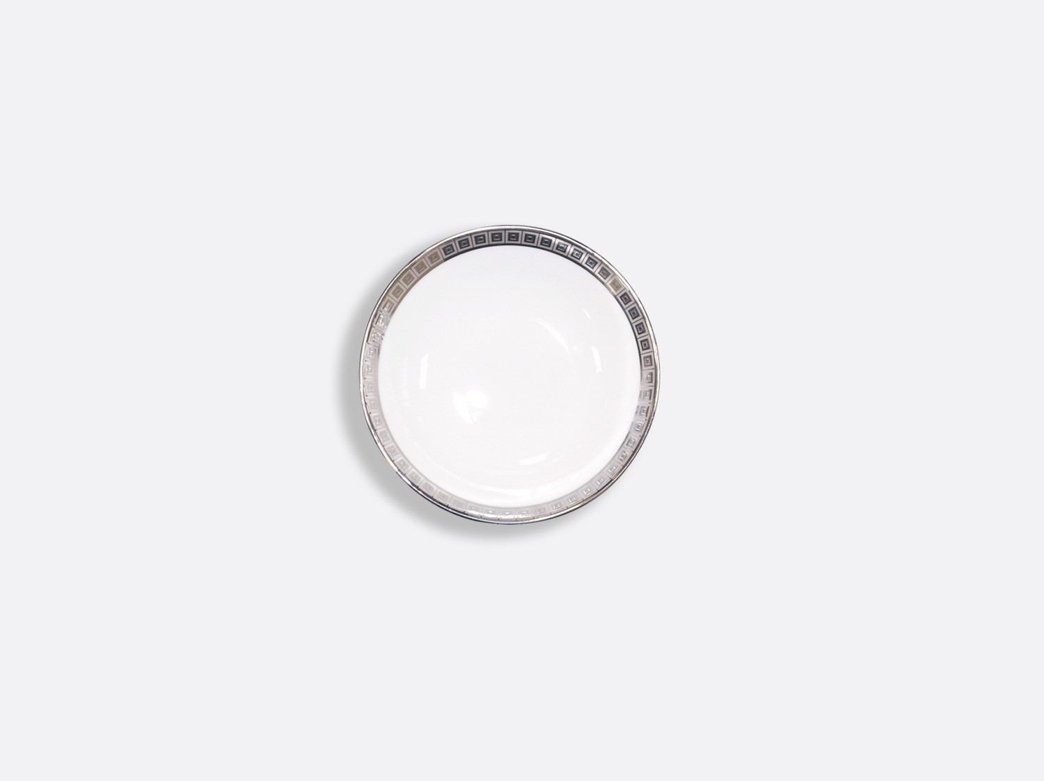 Coupelle 10 cm en porcelaine de la collection Athéna platine Bernardaud
