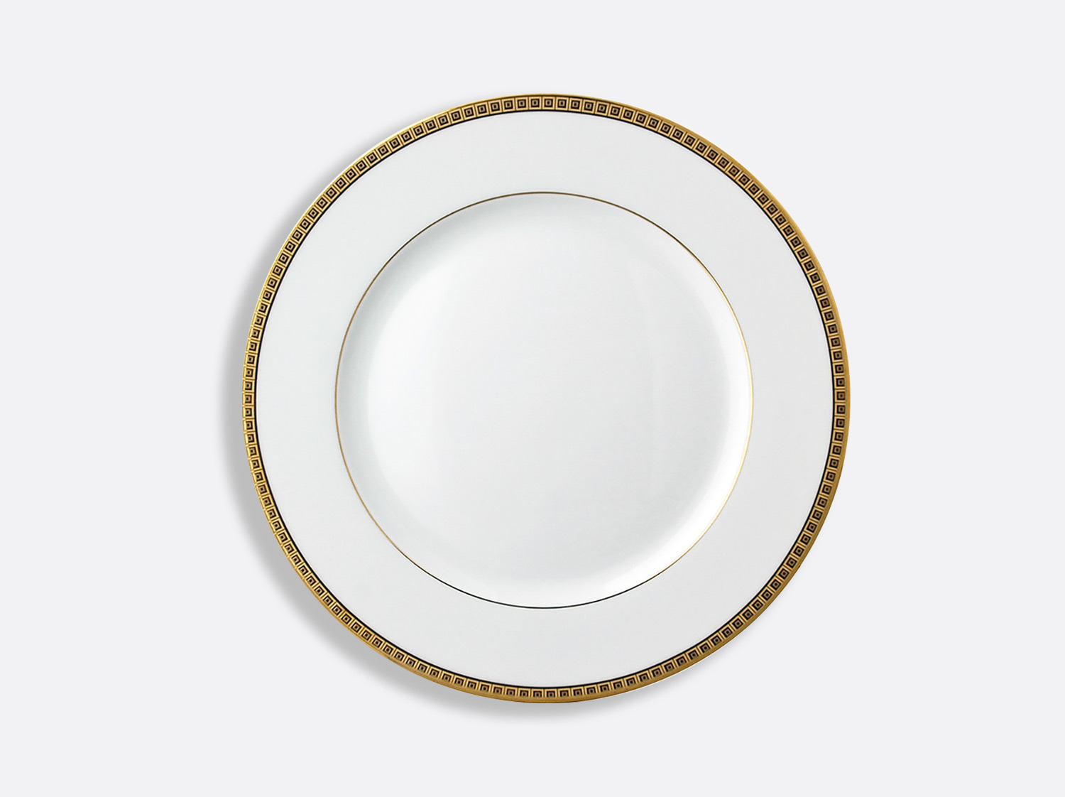 Assiette à dîner 26 cm en porcelaine de la collection Athéna or Bernardaud