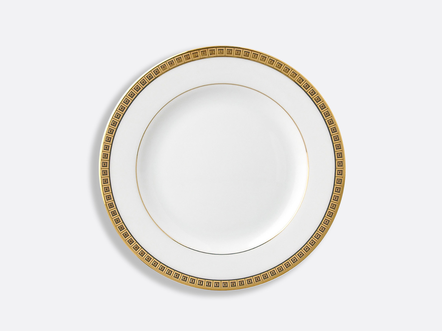 China Bread and butter plate 6.3" of the collection Athéna gold | Bernardaud
