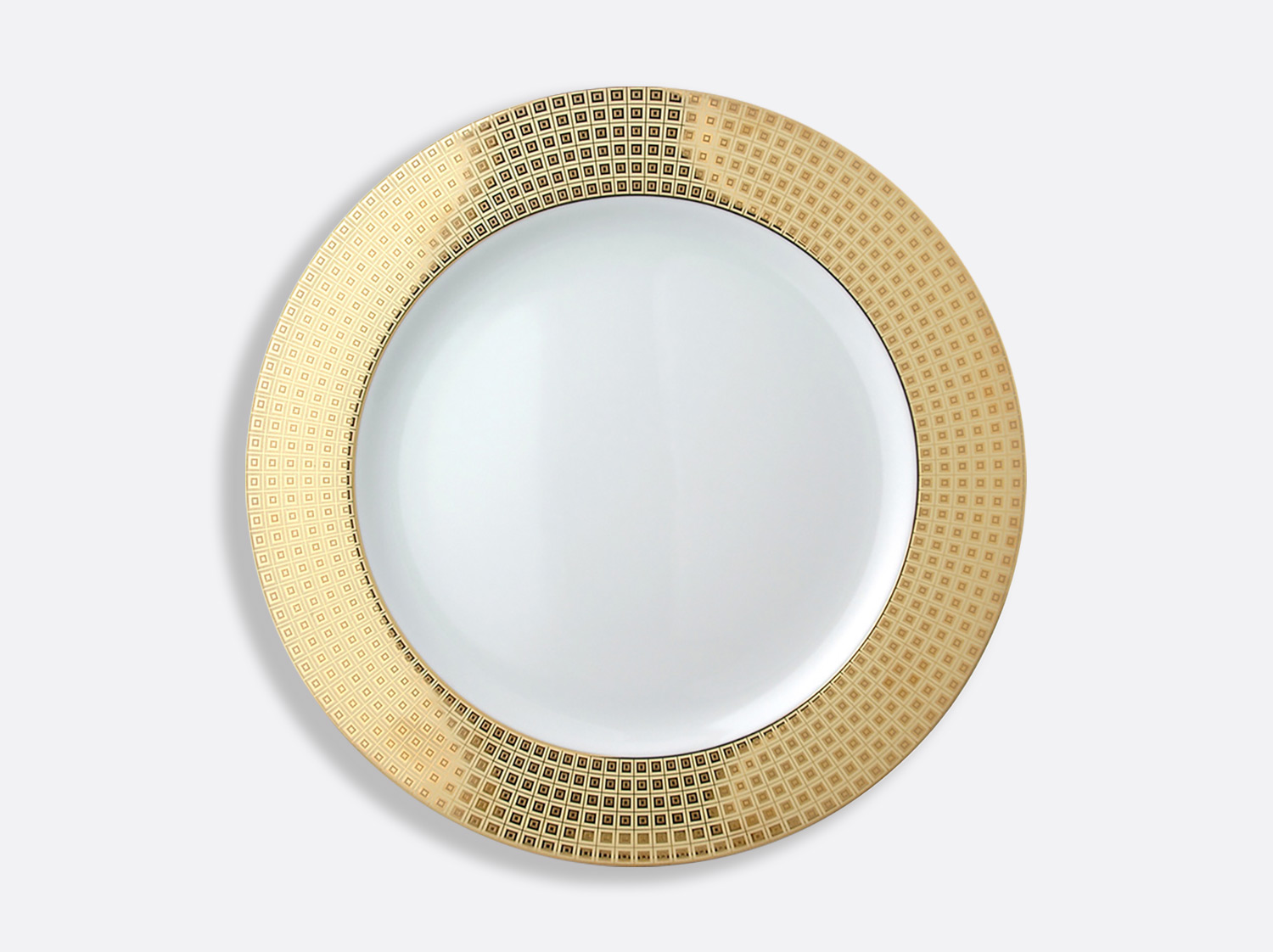 China Service plate 29,5 cm of the collection Athéna gold | Bernardaud
