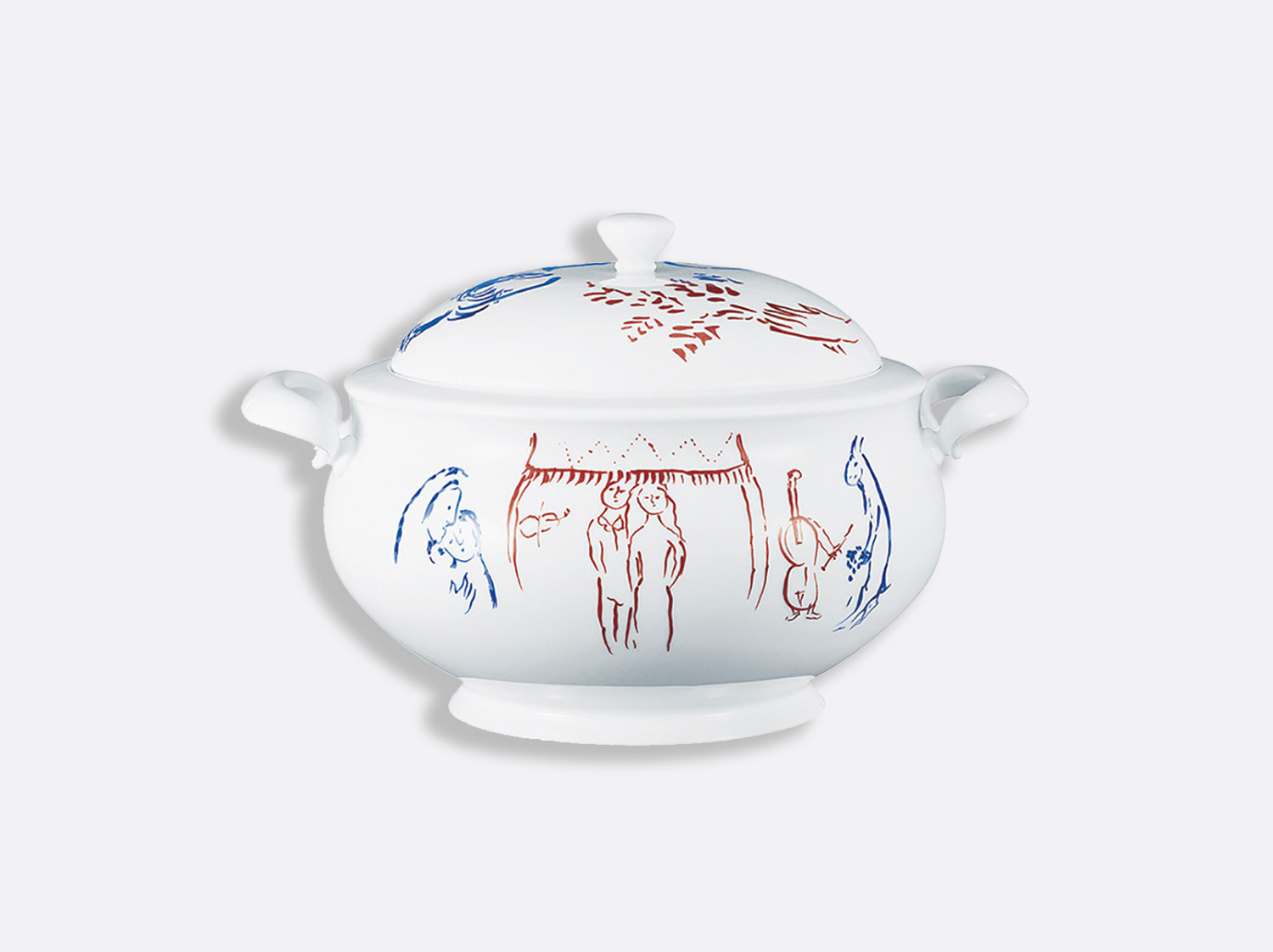 China Soup tureen of the collection Pour ida | Bernardaud