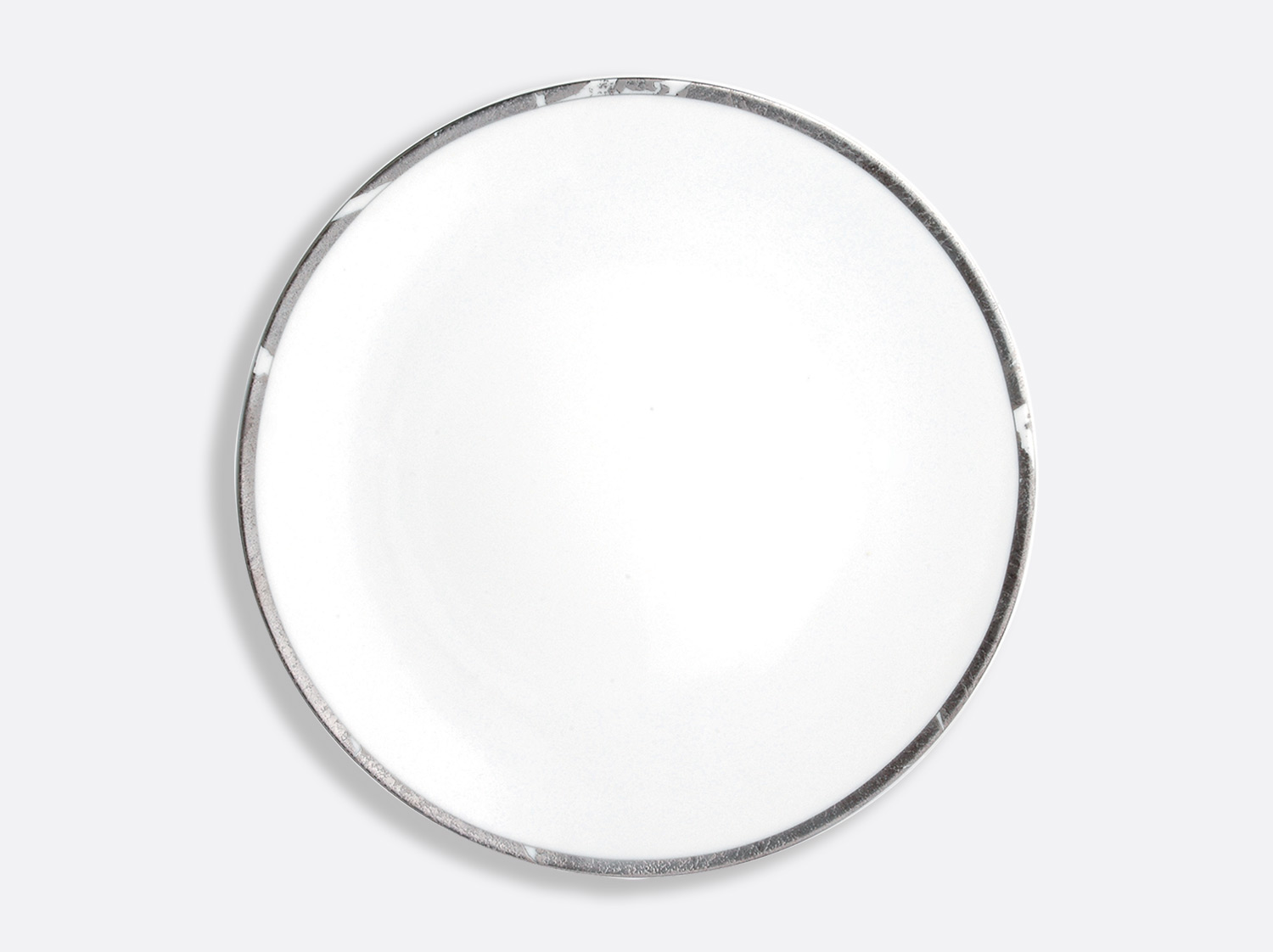 China Service plate 31 cm of the collection Silver leaf | Bernardaud