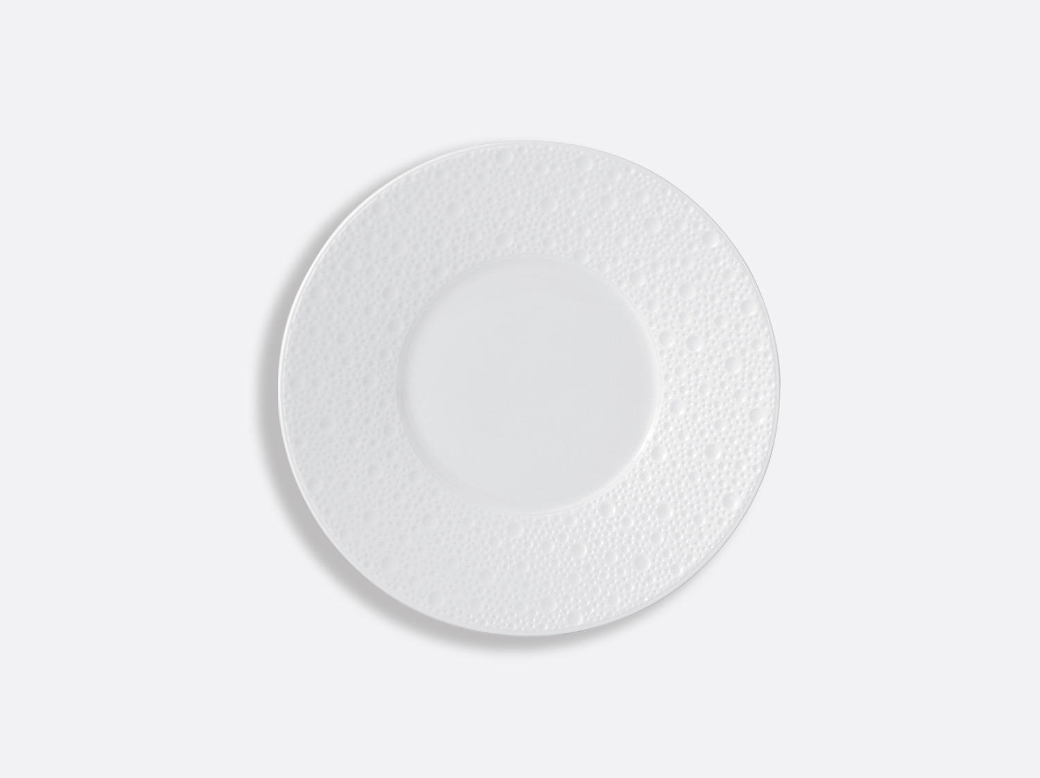Assiette plate 16 cm en porcelaine de la collection Ecume Bernardaud