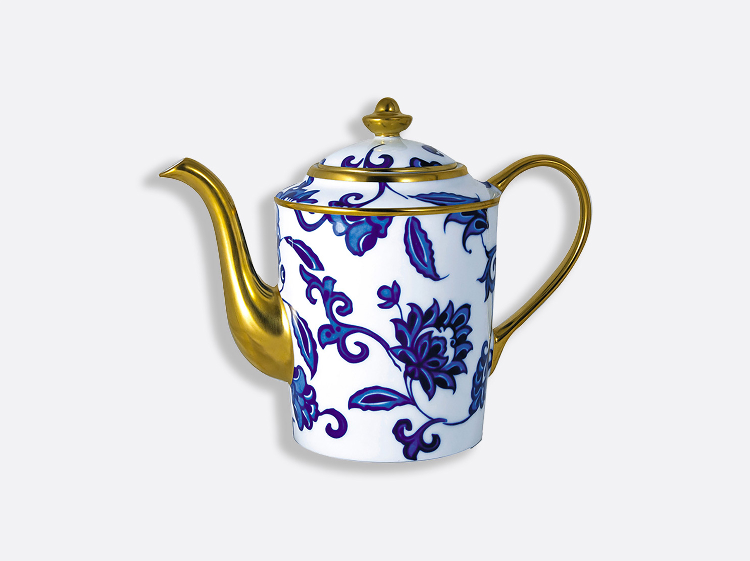 Cafetière 12 tasses 1 L en porcelaine de la collection Prince bleu Bernardaud