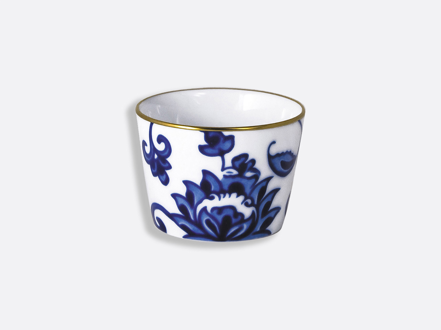 Timbale 14 cl 8 cm en porcelaine de la collection Prince bleu Bernardaud