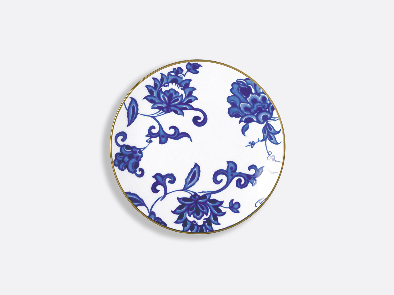 Assiette à pain 16 cm en porcelaine de la collection Prince bleu Bernardaud
