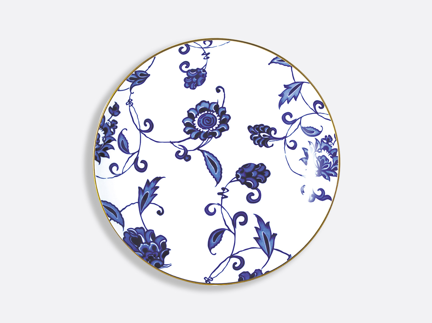 China Deep round dish 29 cm of the collection Prince bleu | Bernardaud