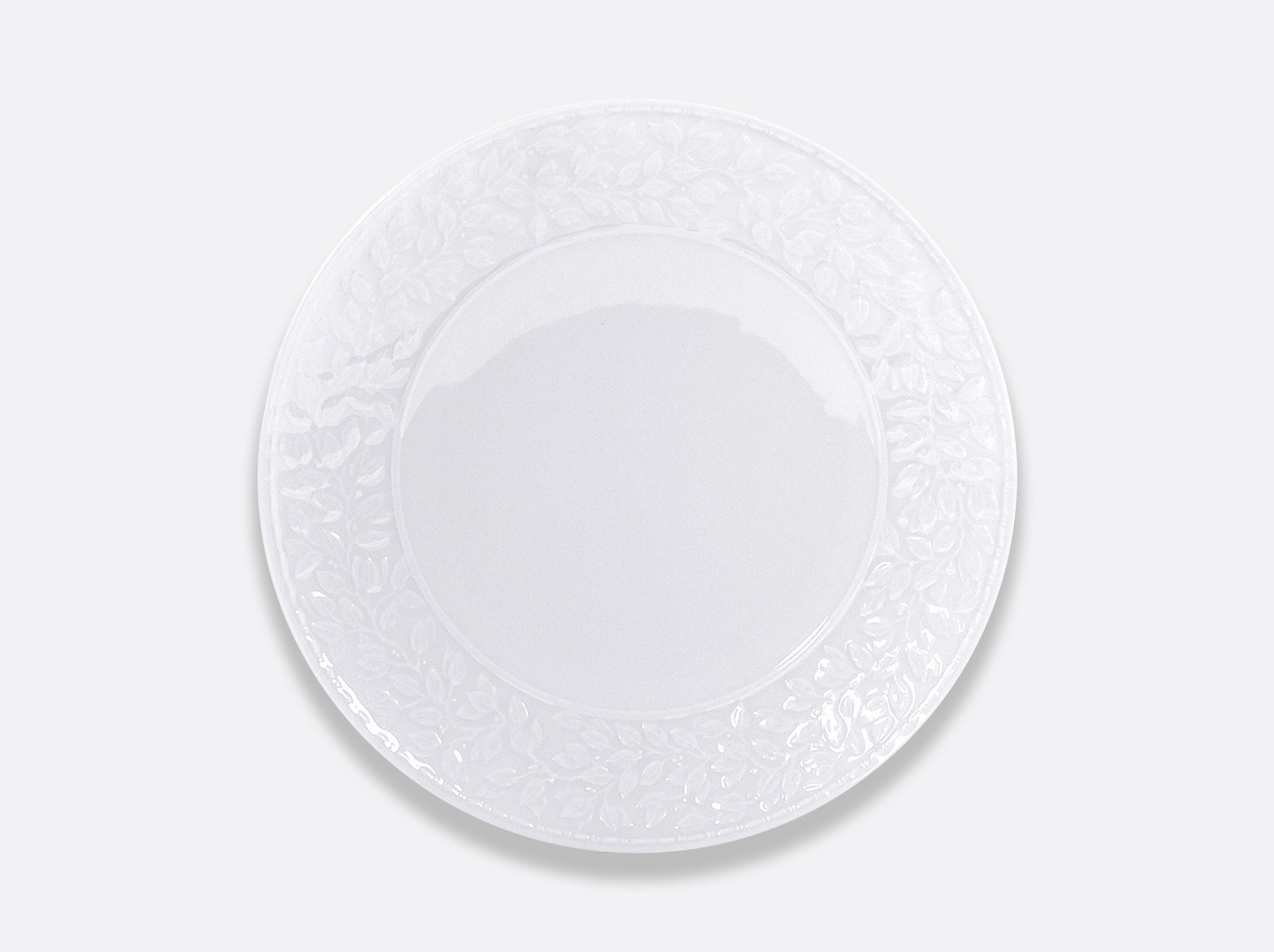 Assiette coupe à dîner 26 cm en porcelaine de la collection Louvre Bernardaud