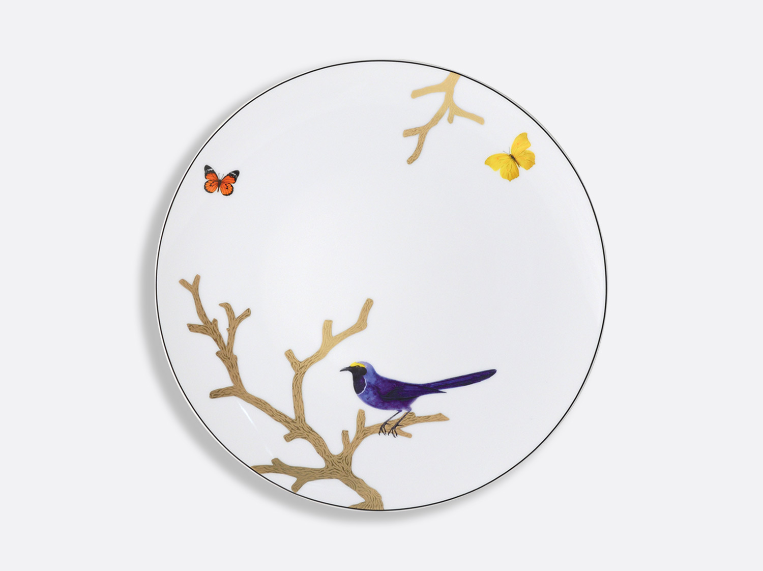China Dinner plate 10.5'' of the collection Aux oiseaux | Bernardaud
