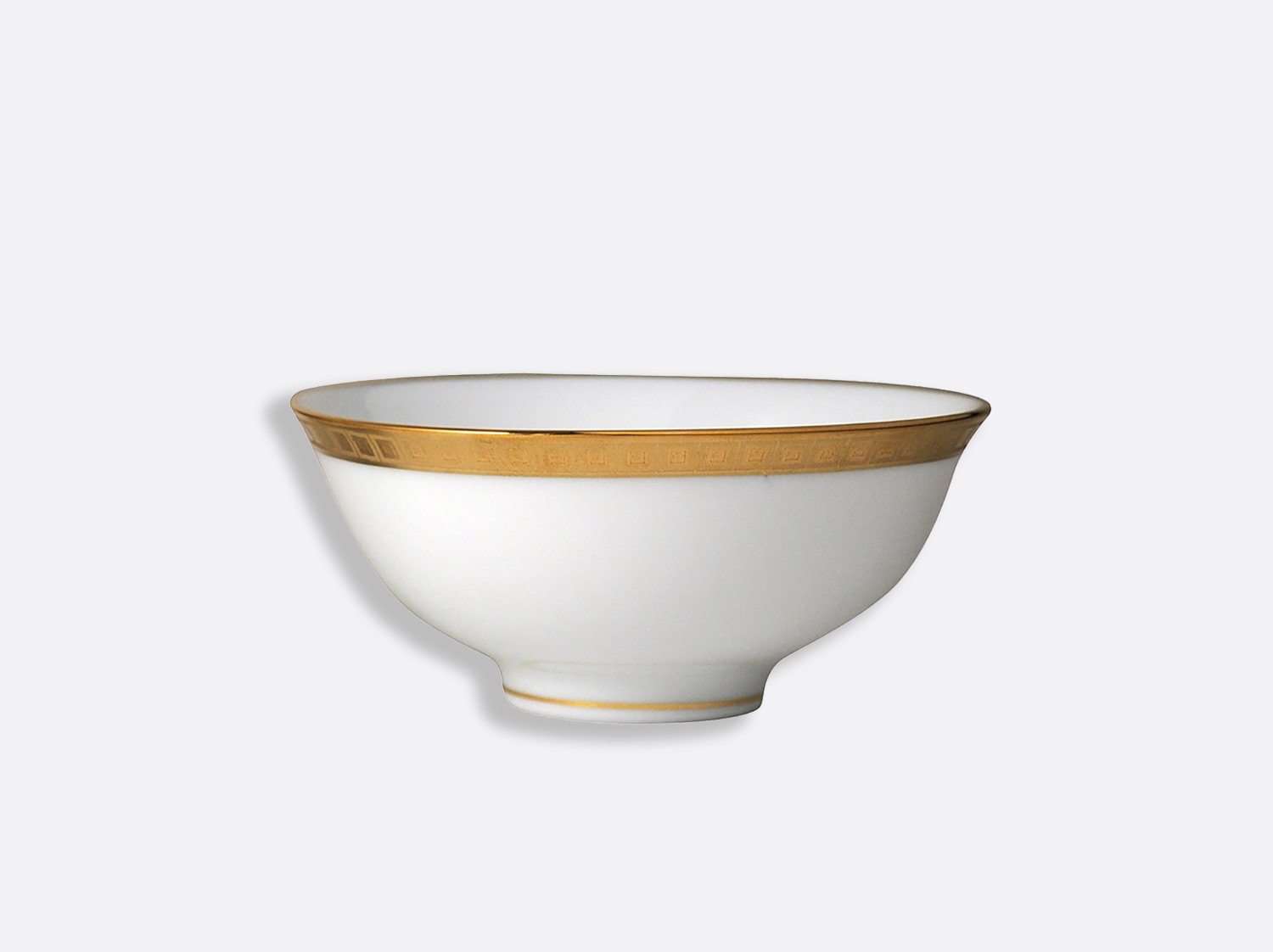 Bol à soupe 11 cm en porcelaine de la collection Athéna or Bernardaud