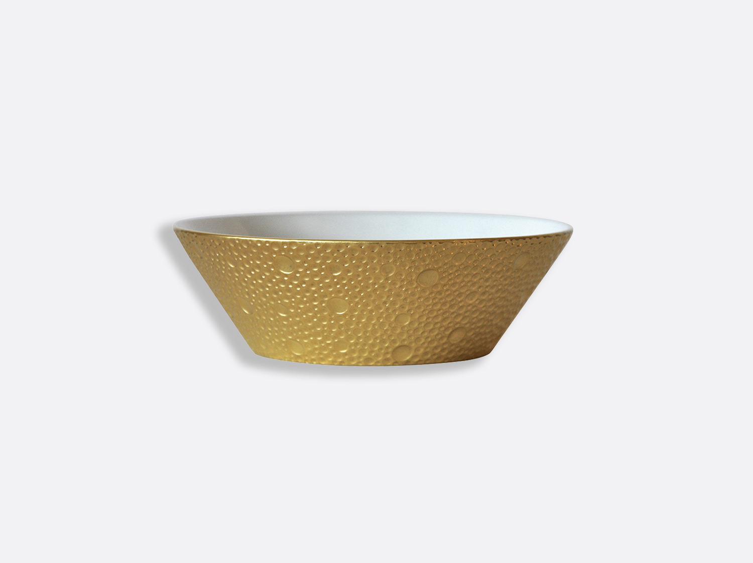 China Candy dish of the collection Ecume gold | Bernardaud