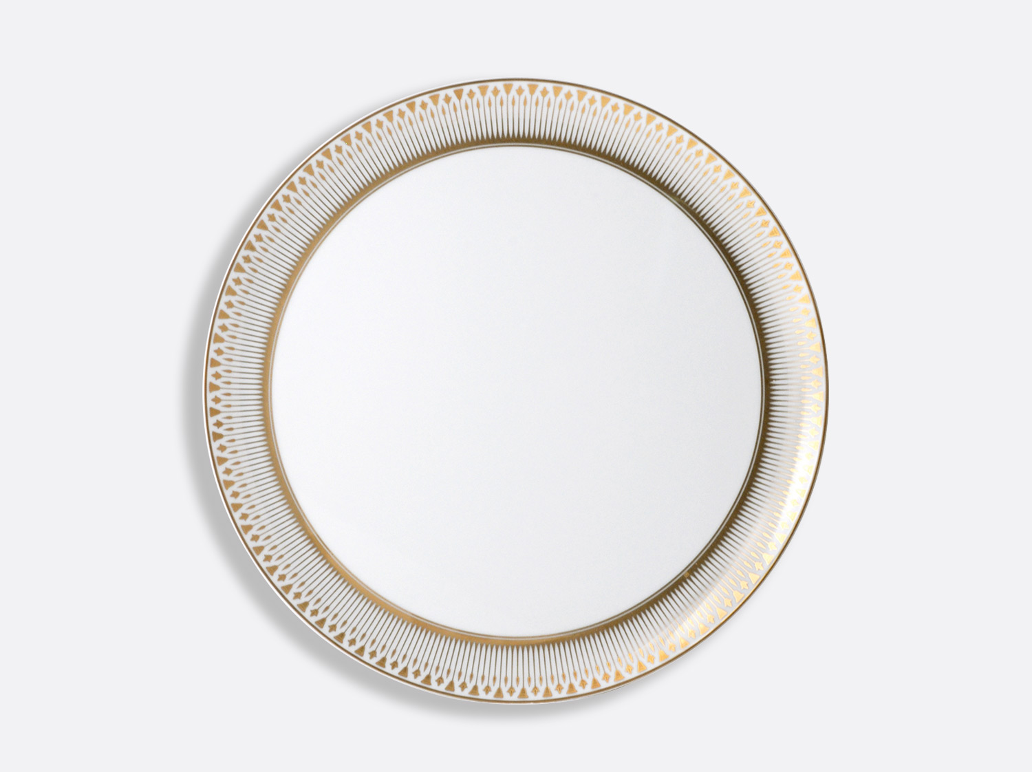 China Tart platter round of the collection Soleil levant | Bernardaud