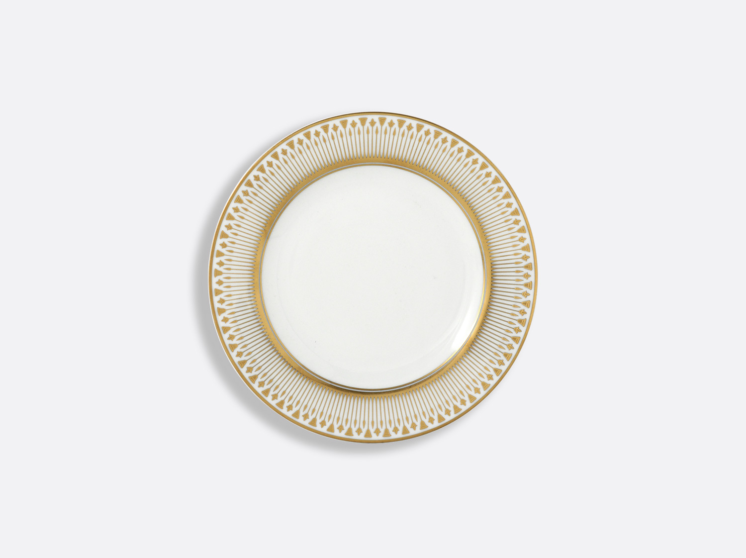 Assiette à pain 16 cm en porcelaine de la collection Soleil levant Bernardaud