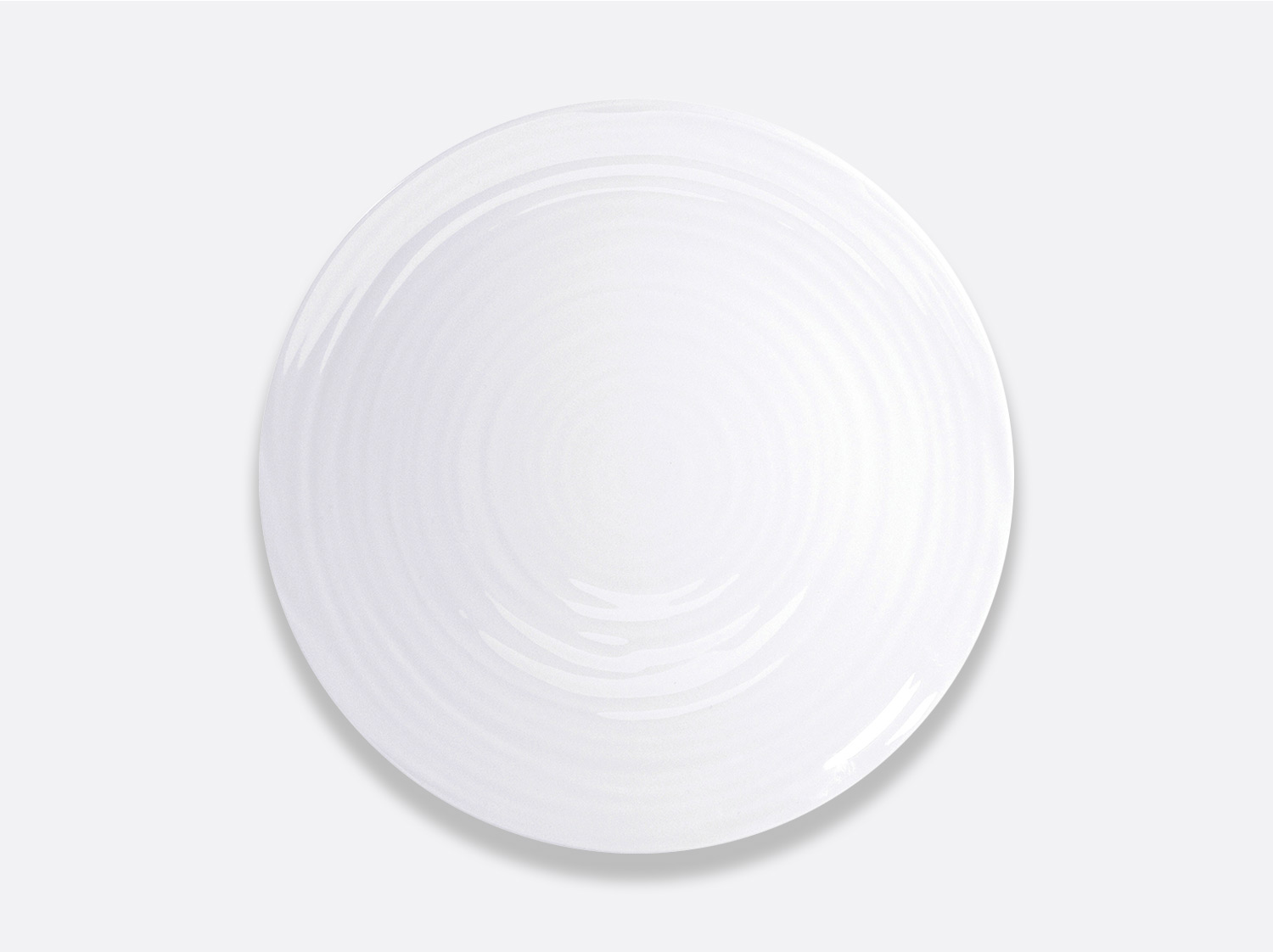 Assiette coupe 27 cm en porcelaine de la collection Origine Bernardaud