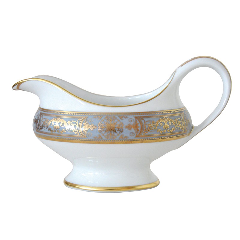 China Gravy boat of the collection Aux rois flanelle | Bernardaud