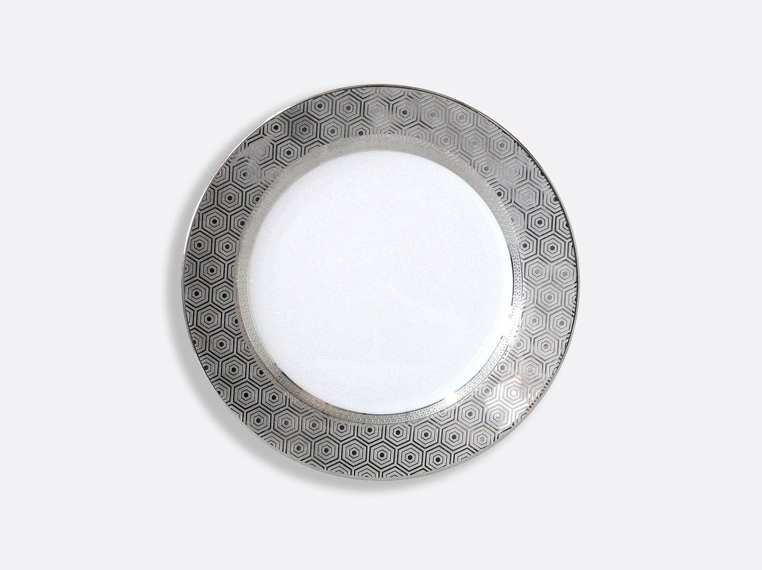 Assiette à dessert 21 cm en porcelaine de la collection Divine Bernardaud