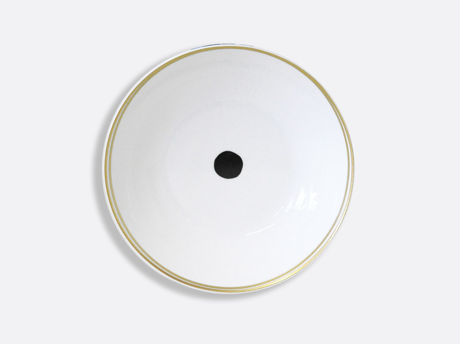 Assiette creuse 19 cm en porcelaine de la collection Aboro Bernardaud